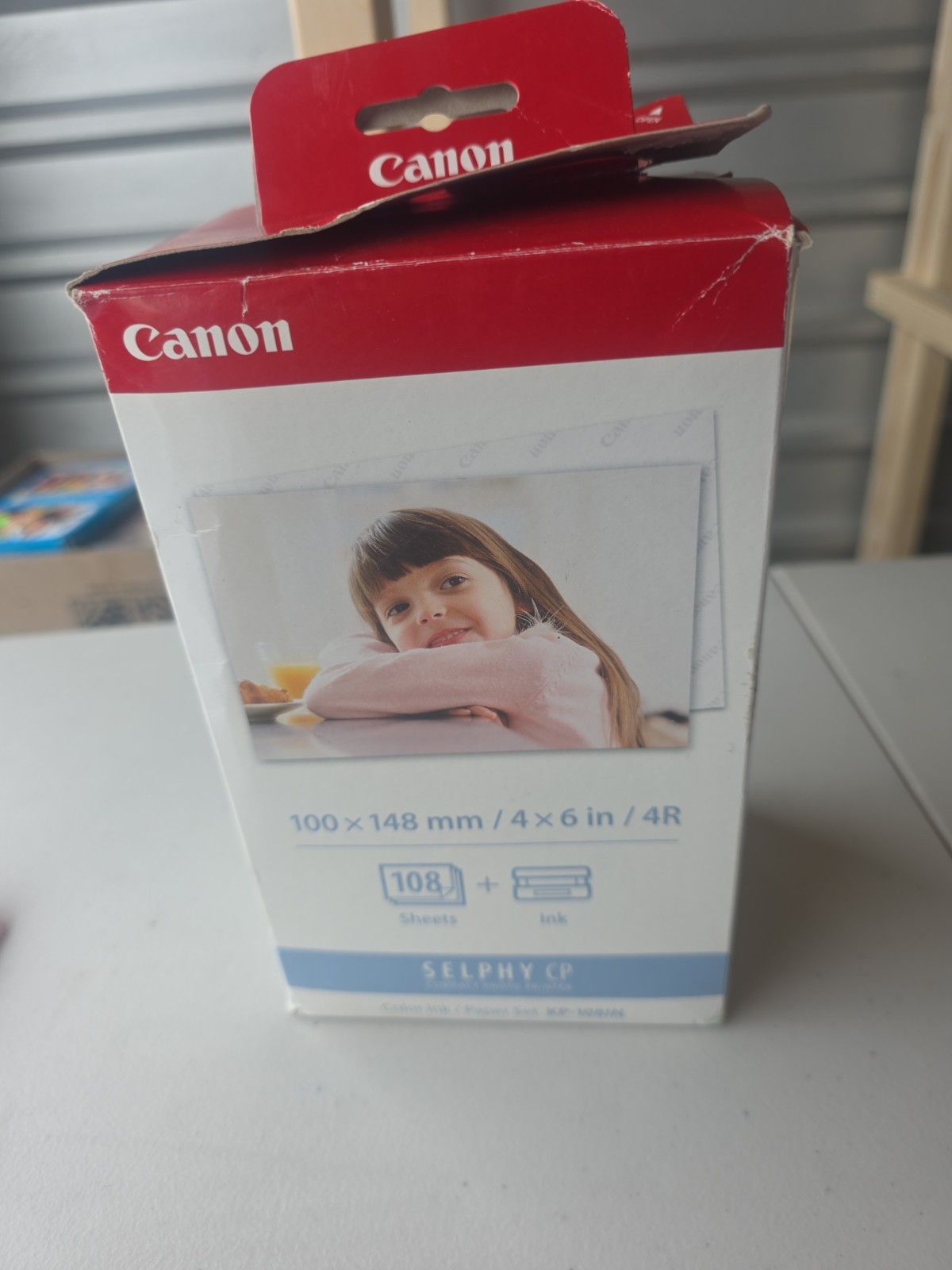 Canon SELPHY Postcard Ink & Paper Set (108 Prints) + Ribbon Cartridges • CP Seri