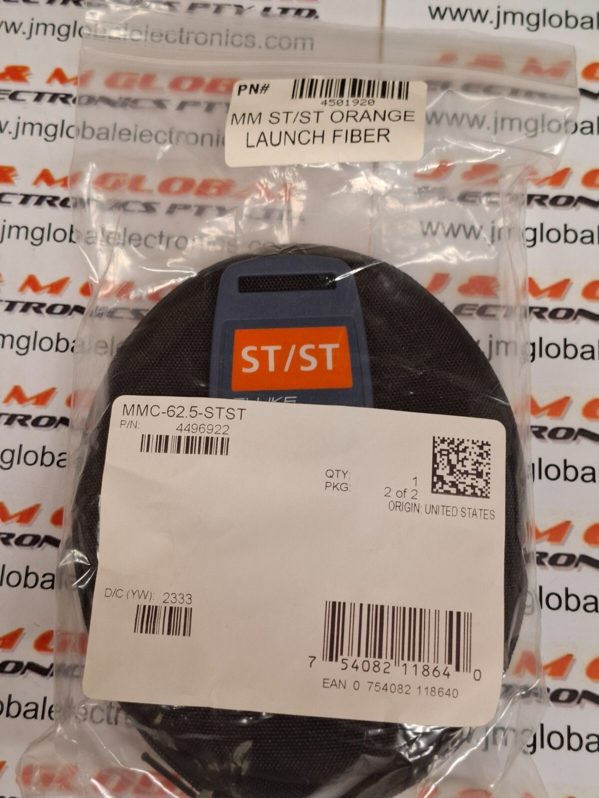 FLUKE NETWORKS MMC-62.5-STST - FLUKE PART NO.  4496922