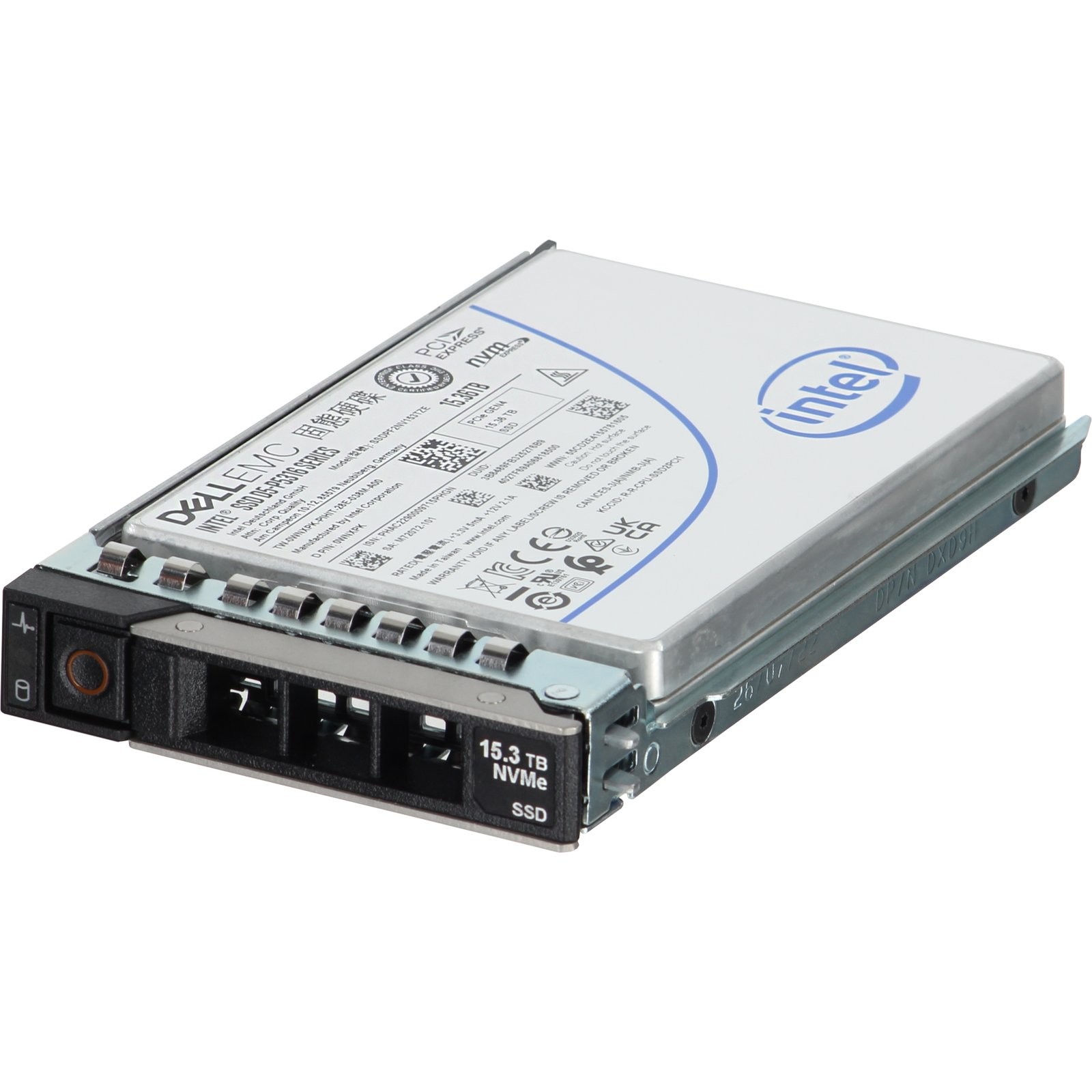 Dell 15.36TB Enterprise NVMe Gen4 RI QLC 2.5 SSD D5-5316 (WNXPK-CD1)