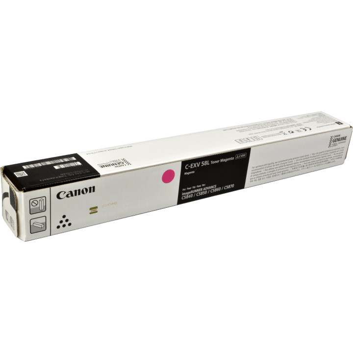 Canon C-EXV 58L Magenta High Performance Toner - 26000 Pages
