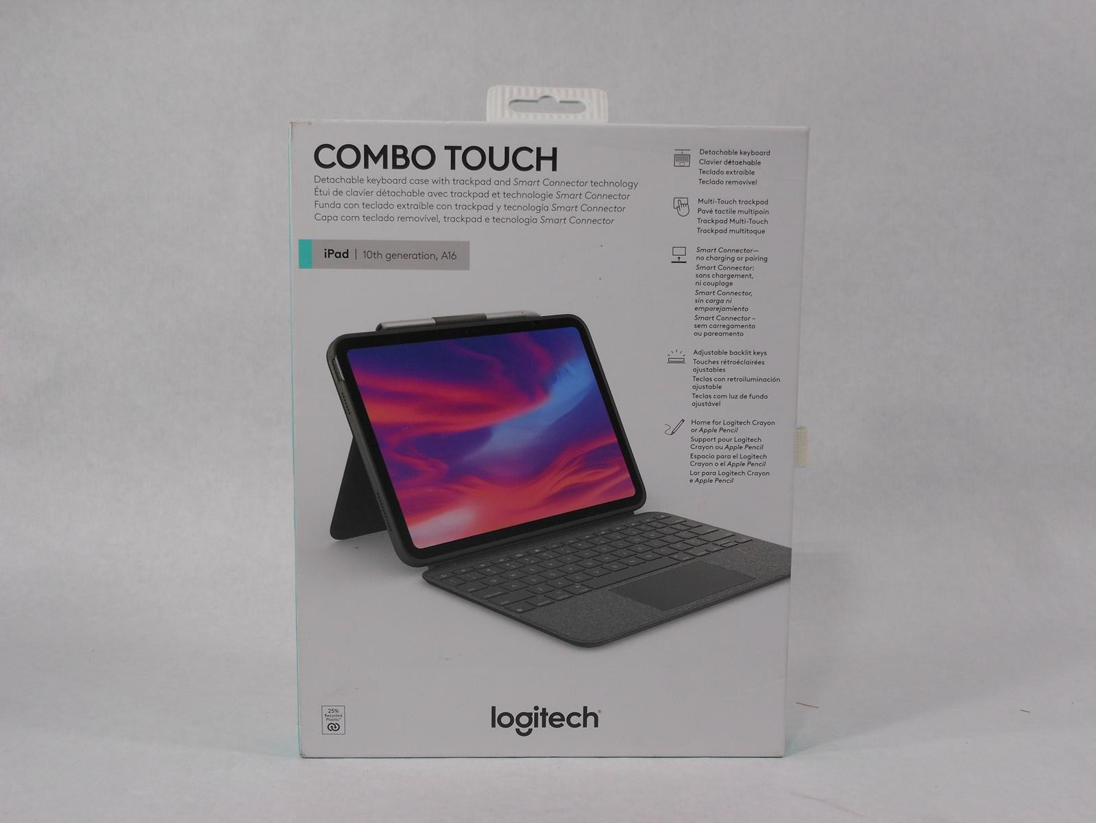 Logitech Combo Touch For IPad0 10th Gen