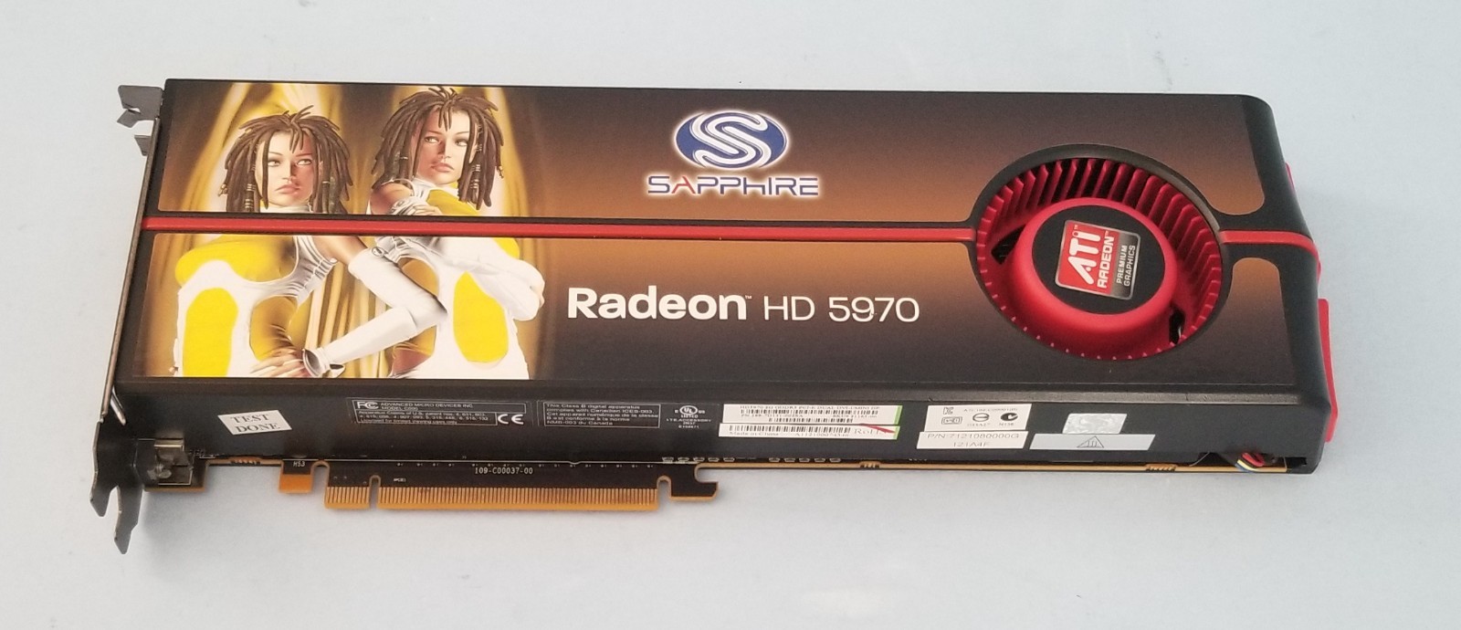 SAPPHIRE ATI Radeon HD 5970 2GB PCIE Video Card 288-7D131-002SA