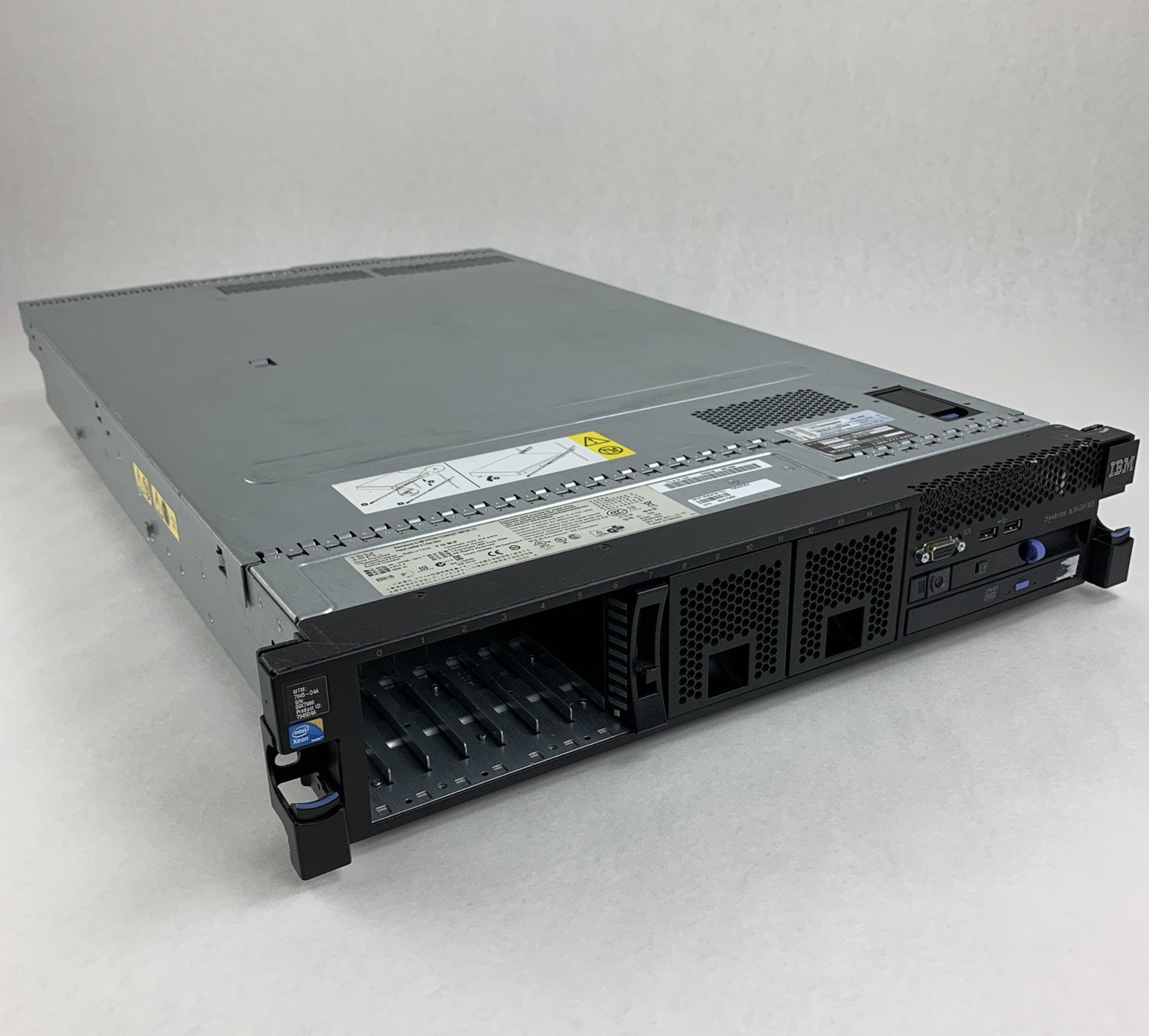 IBM System X3650 M3 Server Xeon E5620 2.4 GHz 16 GB Ram Raid M5015 No OS No HDD