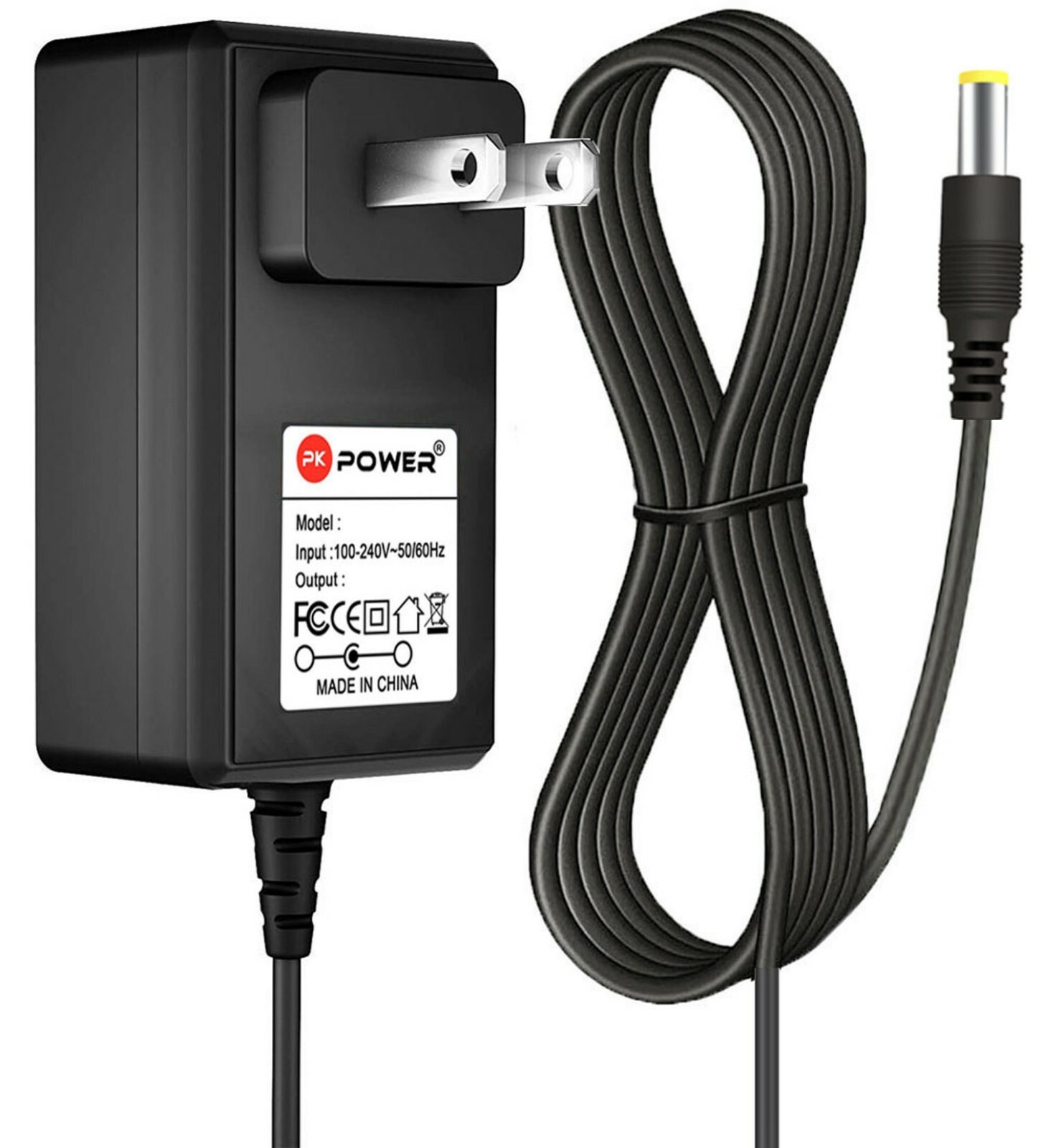 Pkpower AC Adapter Charger for RADIO SHACK PRO-651 PRO-649 Handhel Round Tip PSU