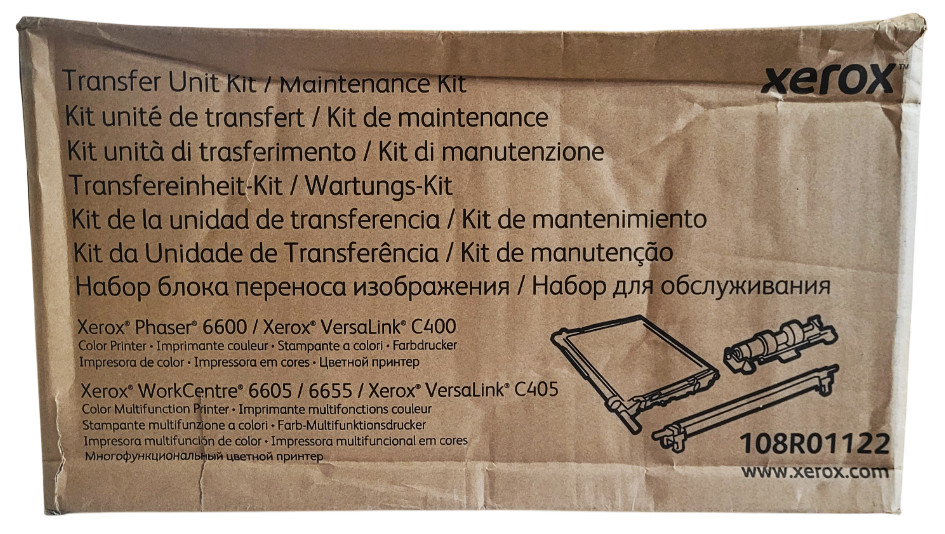 Xerox 108R01122 Transfer Unit Maintenance Kit New With Open Rough Box
