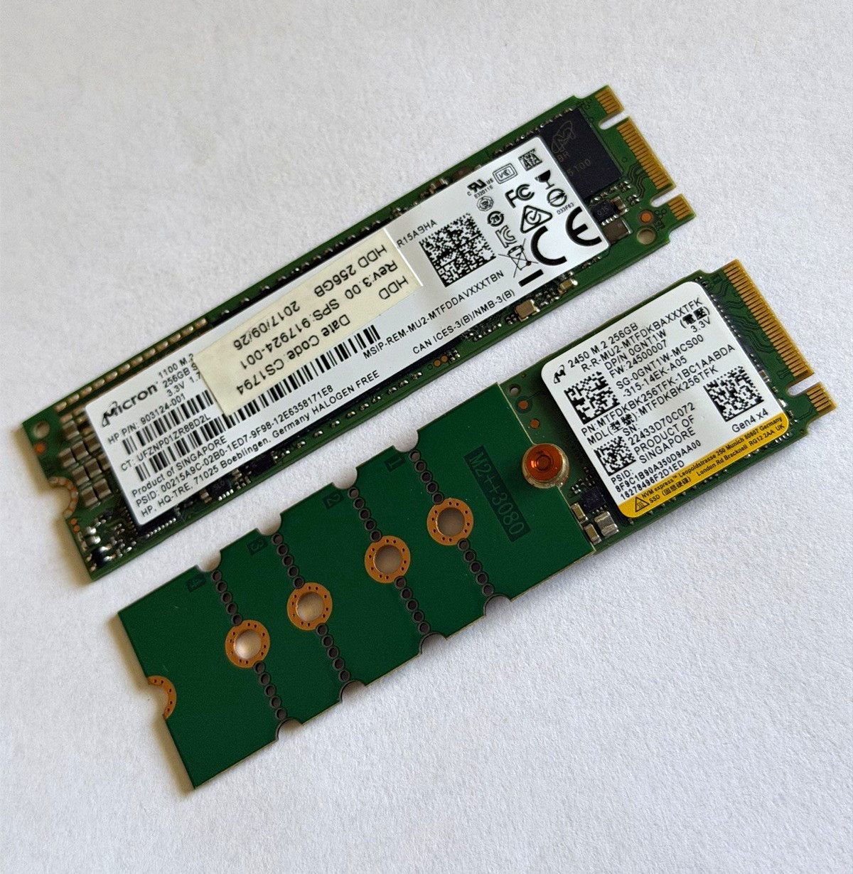 Micron 1100 256GB M.2 SATA III Internal SSD SED MTFDDAV256TBN