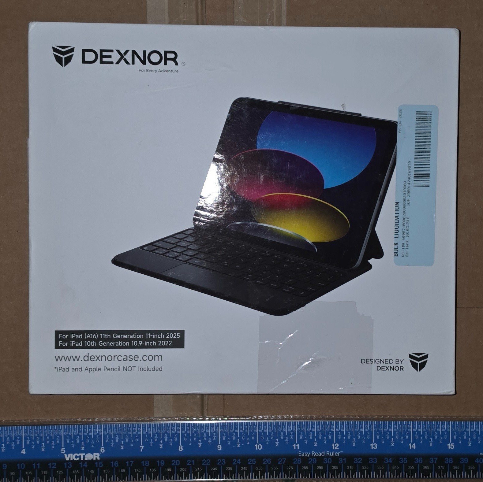New Dexnor DK010 Smart Magnetic Keyboard Case For iPad 11th And 10th Generation