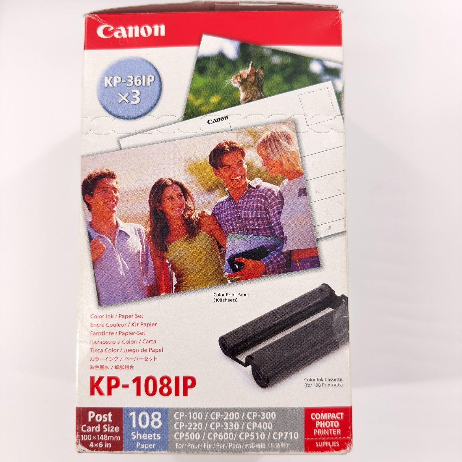 Canon Color Ink and Paper Set (KP-36IP & KP108IP)