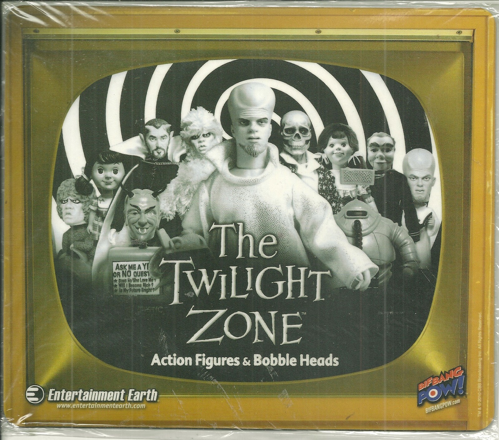 RARE NEW Computer Mouse Pad - THE TWILIGHT ZONE - Action Figures / Bobbleheads