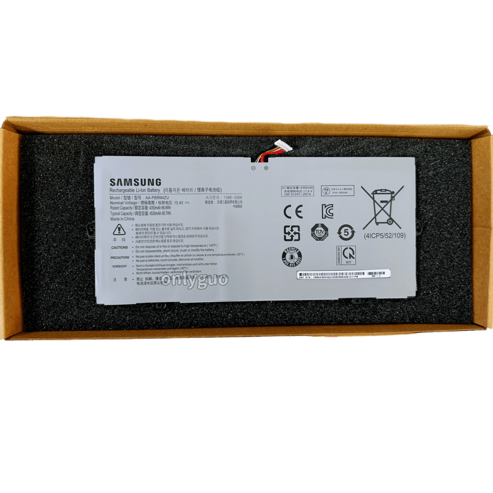 New Genuine AA-PBRN4ZU Battery for Samsung Galaxy 930QCG 950QCG 930XCJ NP930QCG