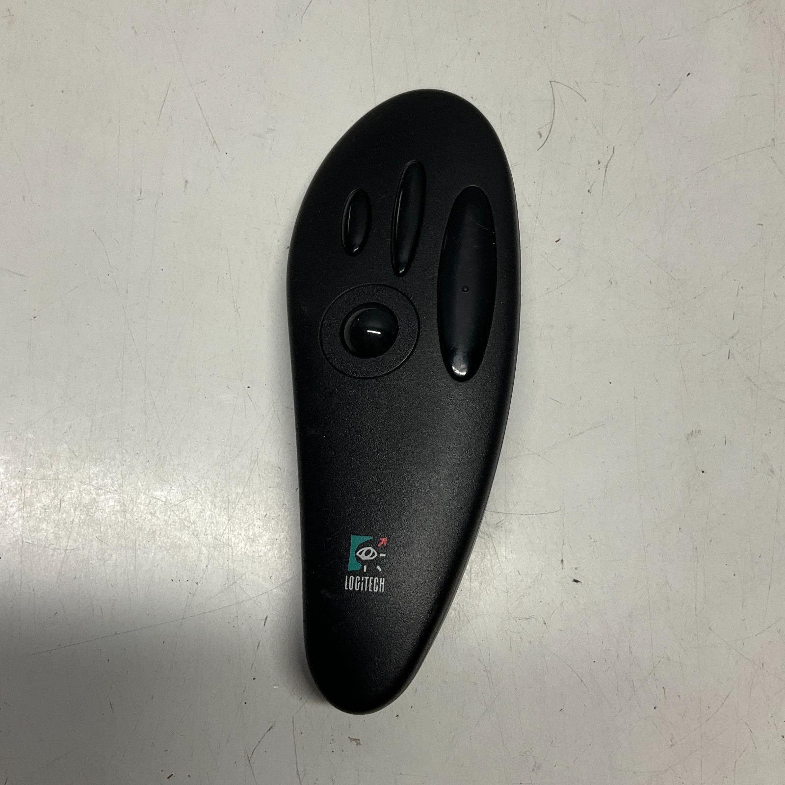 Logitech Trackman Live M-RD37 Wireless PS 2 Presentation Air Trackball Mouse S42