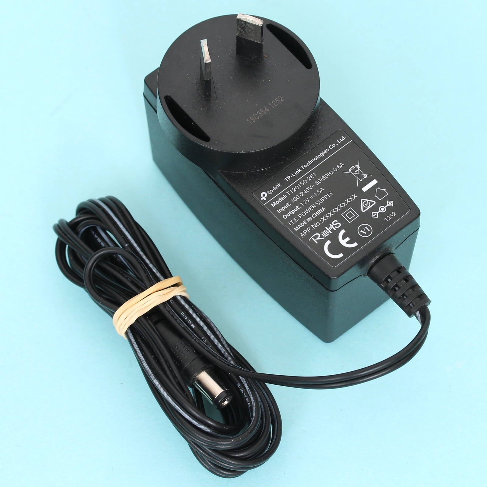 Genuine TP-Link TPLINK Network 9V 0.6A DC Power Supply PSU T090060-2E1