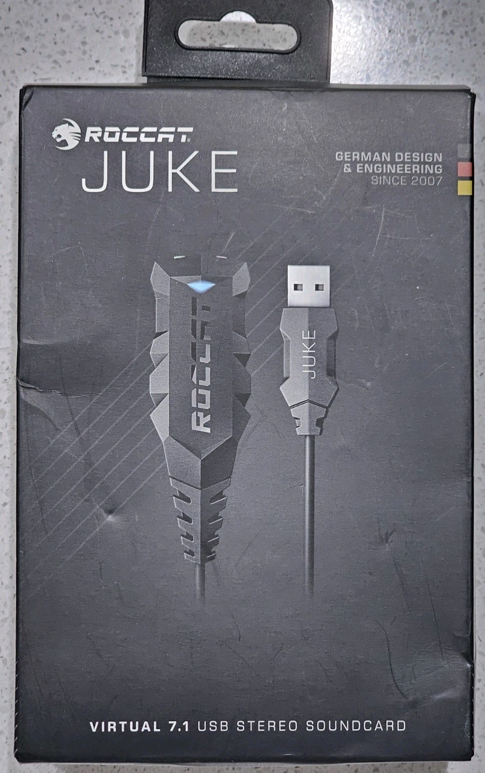 ROCCAT Juke Model ROC-14-111-AM  7.1 Surround Soundcard & Headset Adapter NIB