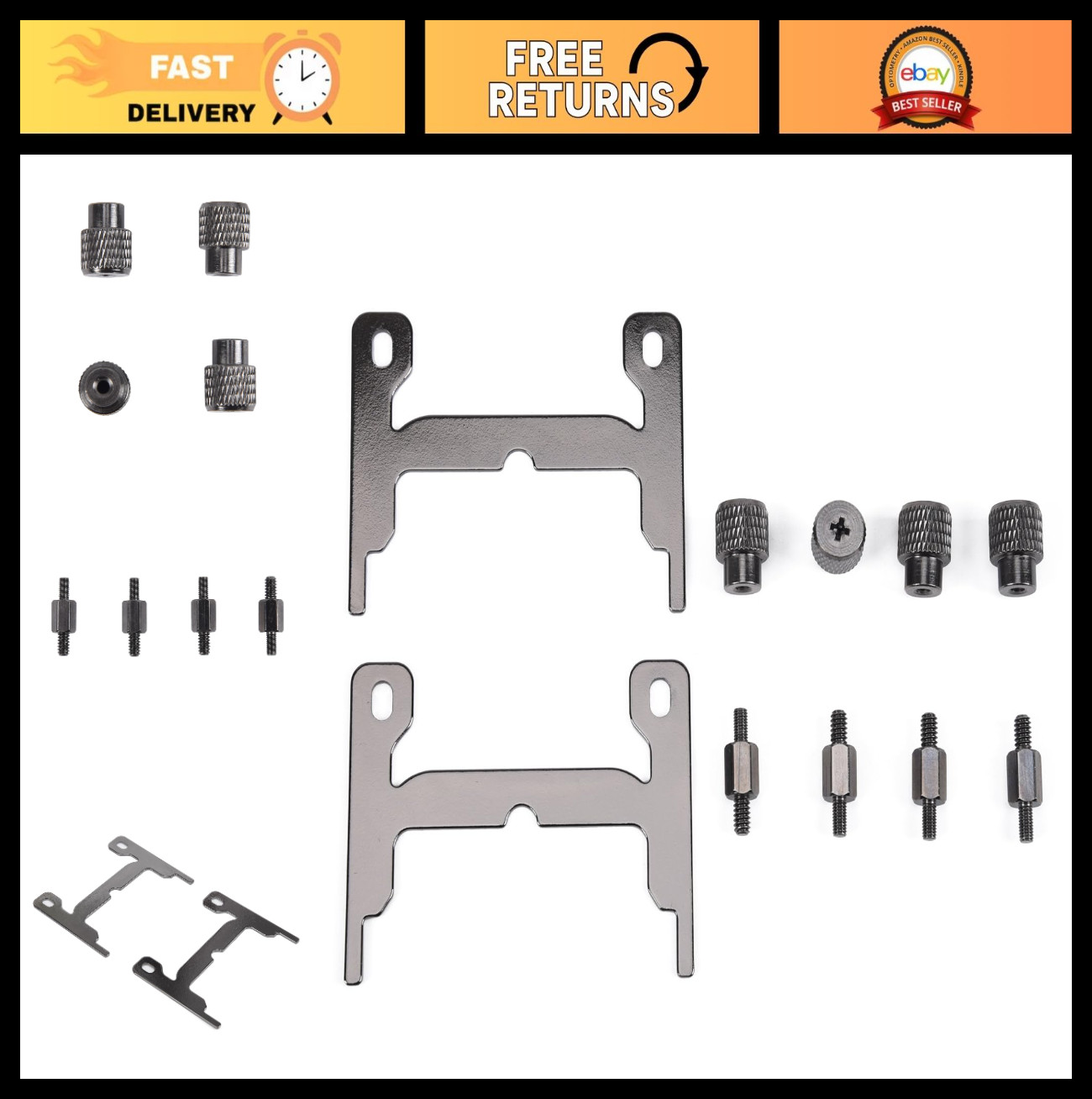 10PCS CPU Mounting Bracket for AM5/AM4 Coolers, Compatible with Corsair Elite Se