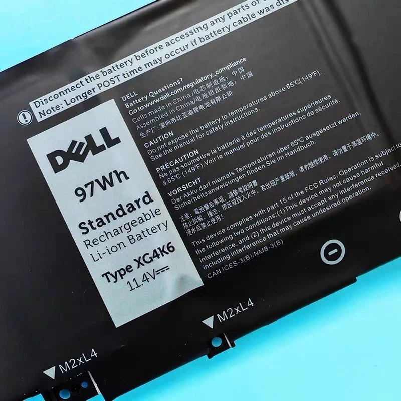 OEM Genuine Dell Battery 97Wh XG4K6 For XPS 17 9710 9720 Precision 5760 5770 NEW