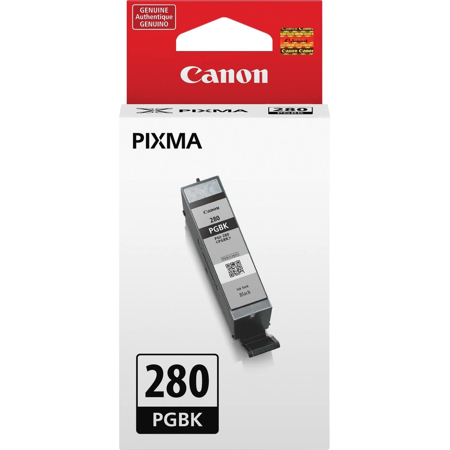 Canon Pgi-280 Pigment Black Ink Tank Individual Cartridge For Crisp Text