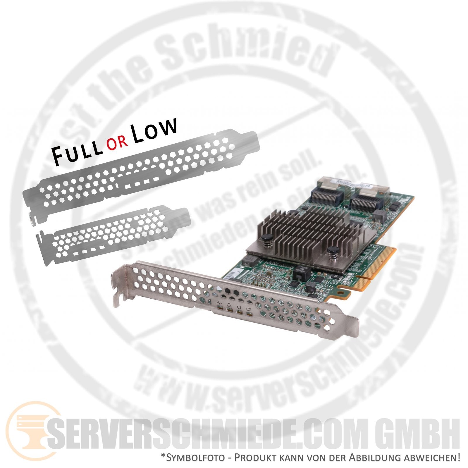 HP Smart Array H240 8 Port 12G PCIe x8 SAS HBA Controller for HDD SSD IT-Mode
