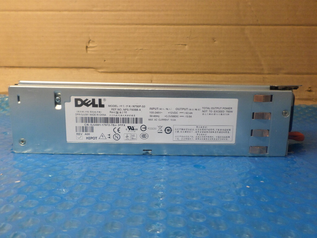 Dell PowerEdge N750P-S0 750W Hot Swap Power Supply 0JU081 0Y8132