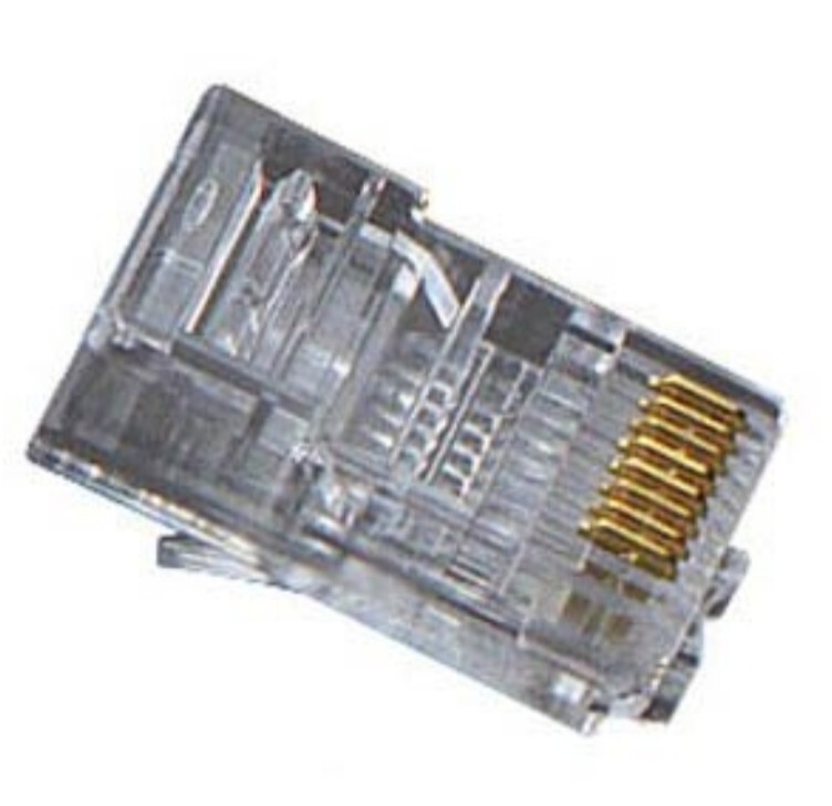 FM110-100PAK Black Box RJ-45 Solid Modular Connector