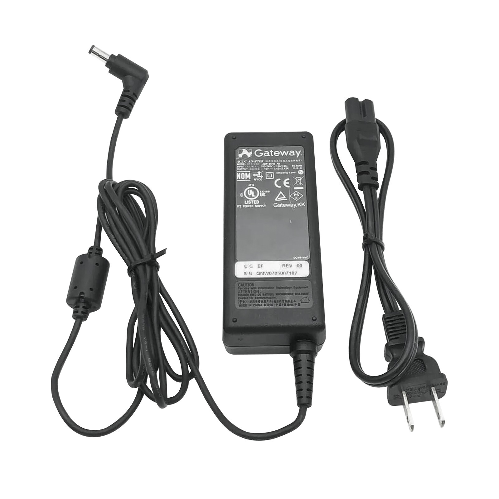 Genuine Gateway AC Power Adapter for Gateway M - Series Laptop Charger