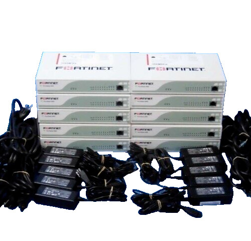 (10set) Fortinet Fortigate 60D Firewall No License Working with Adapter