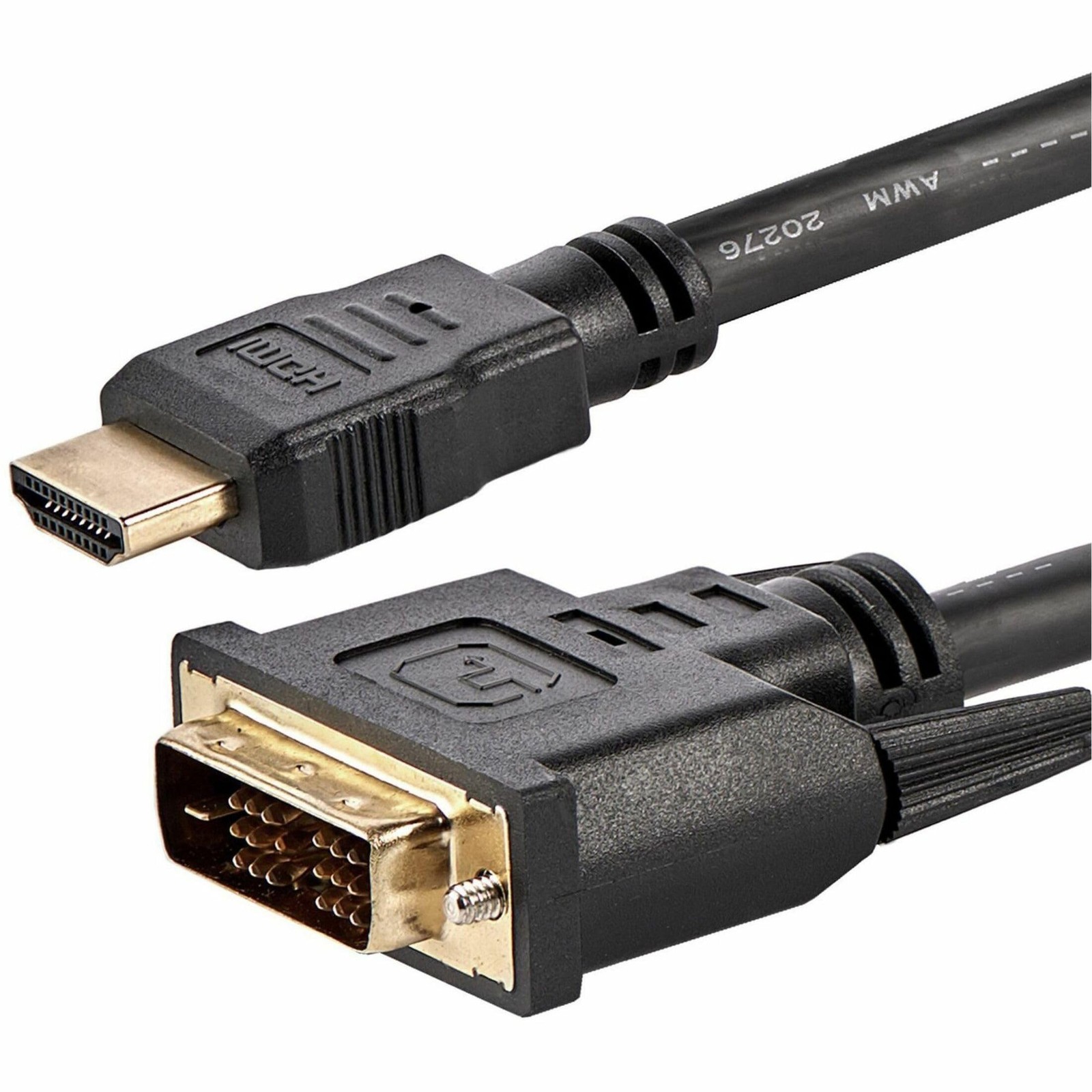 StarTech.com 6ft HDMI to DVI D Adapter Cable - Bi-Directional - HDMI to DVI or D