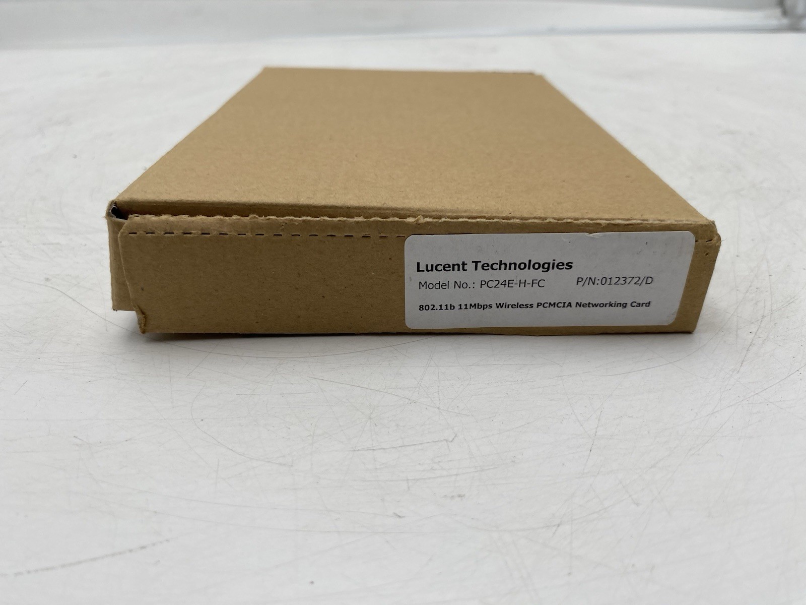 Lucent Technologies Silver PC24E-H-FC Wi-Fi PCMCIA Card Vintage Wireless