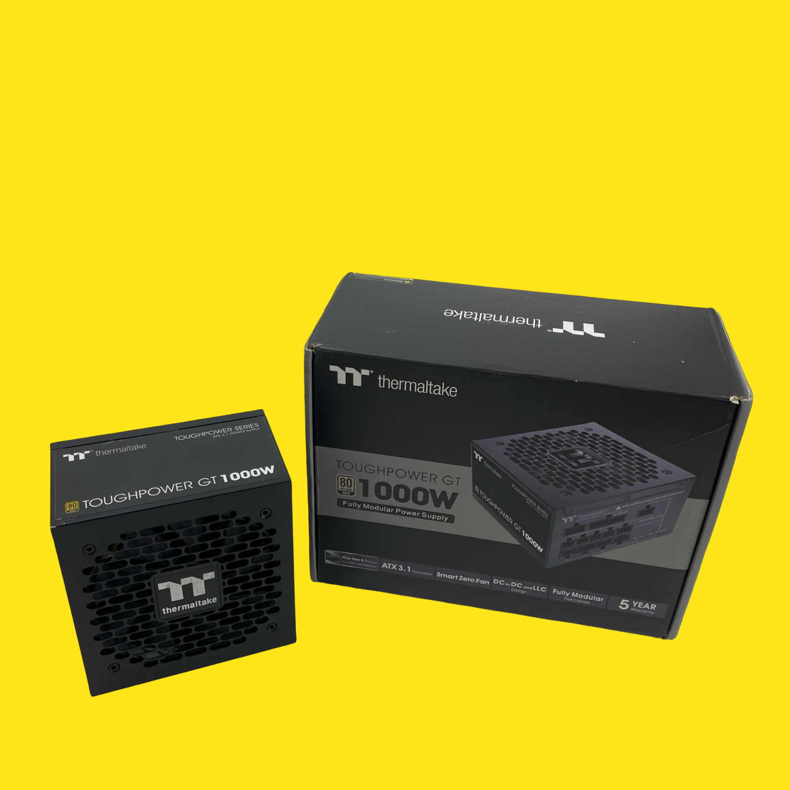 AS/IS Thermaltake TOUGHPOWER GT 1000W POWER SUPPLY #4919 Z41/2