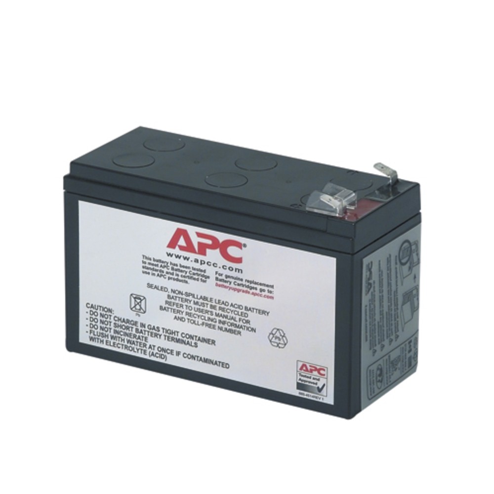 APC BY SCHNEIDER ELECTRIC RBC40 Battery Cartridge Lead-Acid 12 V 7 Ah Black 2