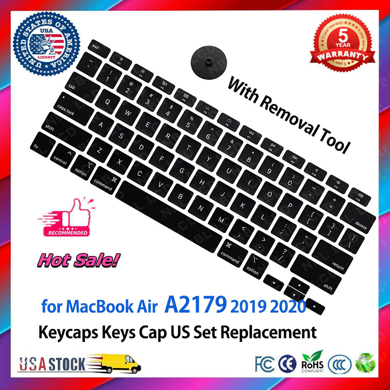 Laptop A2179 Keycap Keys Key Cap US Layout Keyboard DIY For apple Macbook 13''