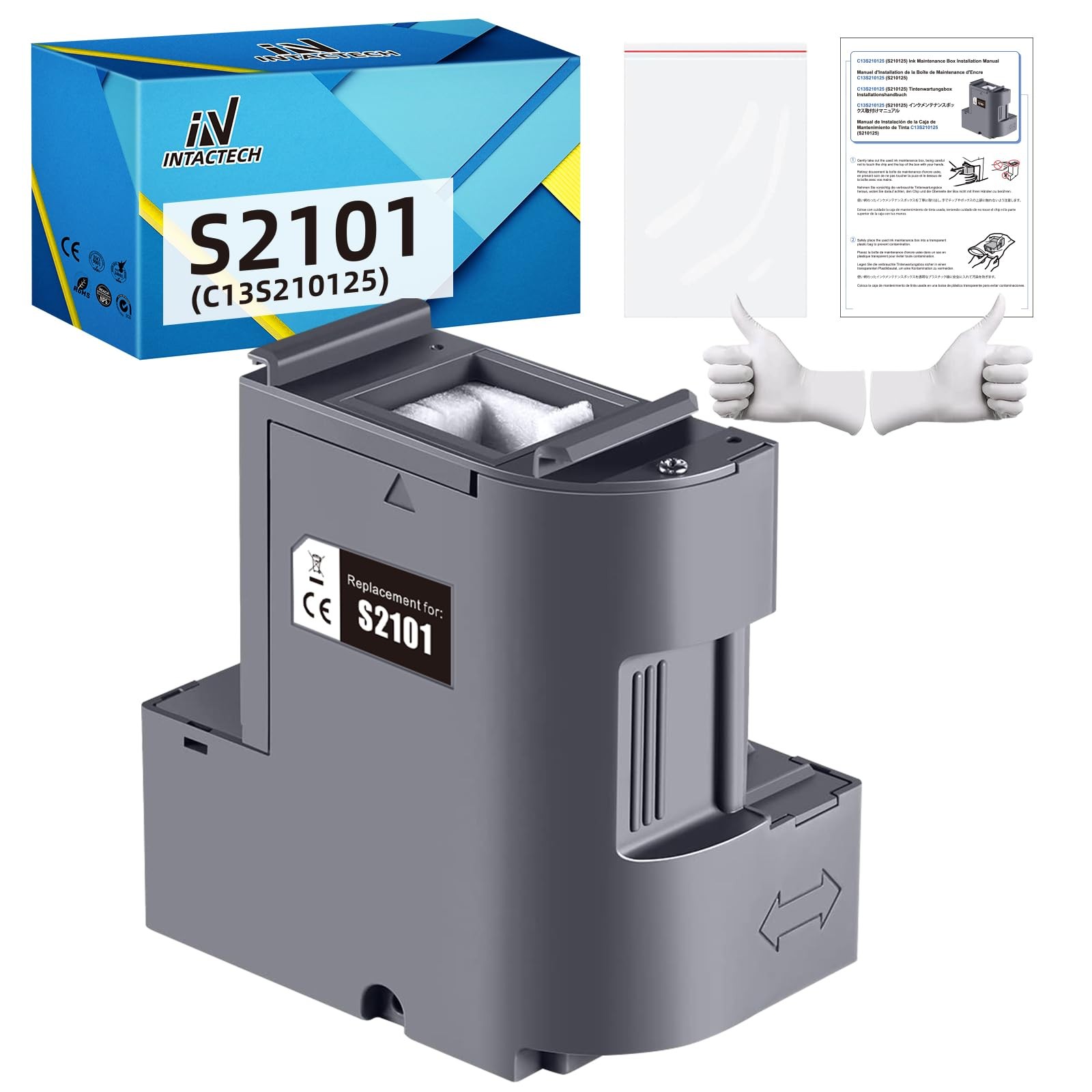 C13S210125 Maintenance Box Surecolor SC F170 SC F100 SC F130 Waste Ink Tank