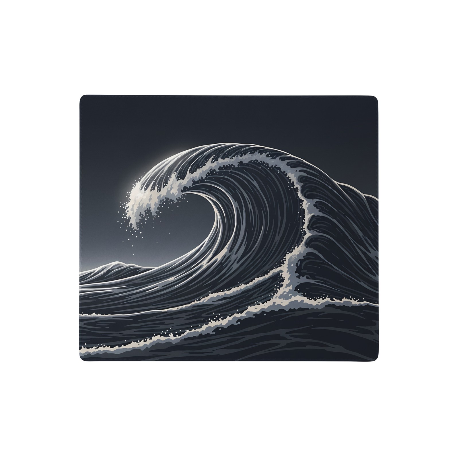 Japanese Great Wave Off Kanagawa Gaming Mouse Pad XL Extended Desk Mat Non-Slip
