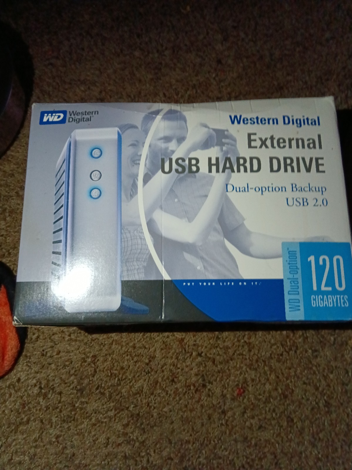 Western Digital Dual-Option 120GB External 7200RPM (WDXUB800BBNN) HDD