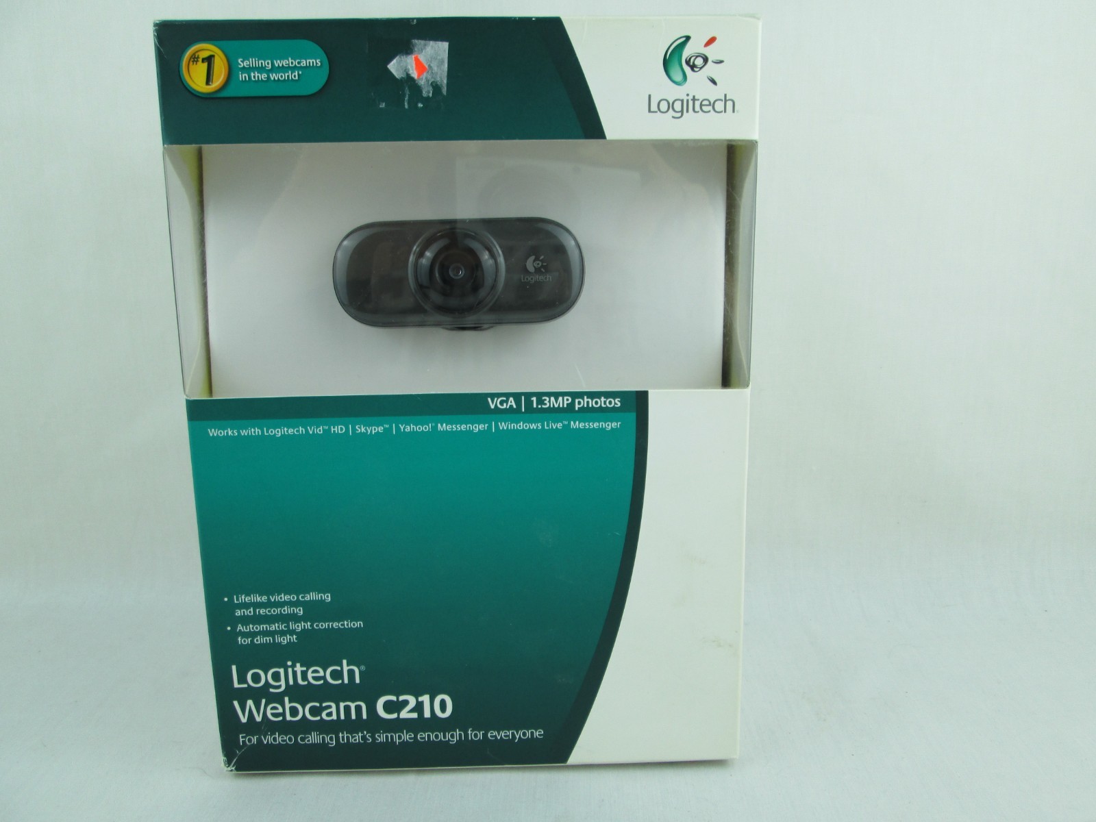 Logitech C210 Web Cam USB virtual Skype Webcam Facebook Webcam USB  Logitech NIB