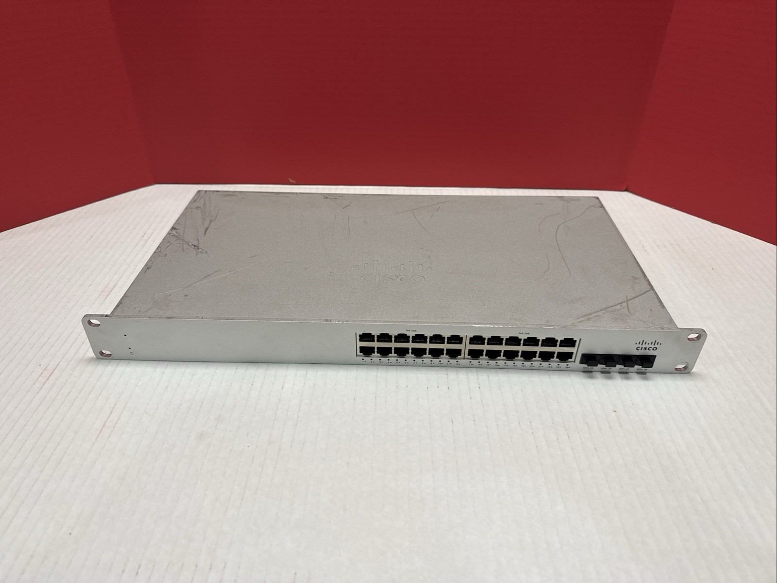Cisco Meraki MS225-24P-HW  24-Port PoE+ Cloud Managed Switch