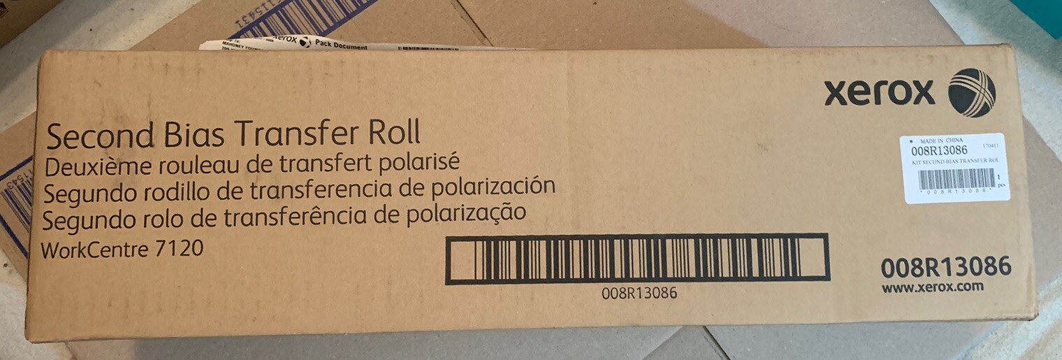 Xerox 008R13086 2nd Bias Transfer Roller WorkCentre 7120