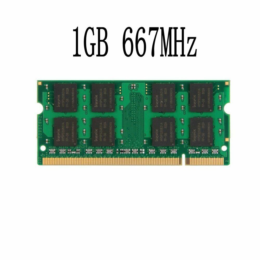 4GB 2x 2GB / 1GB PC2-5300 DDR2 667MHZ SO-DIMM Laptop Intel Memory For Elpida Lot