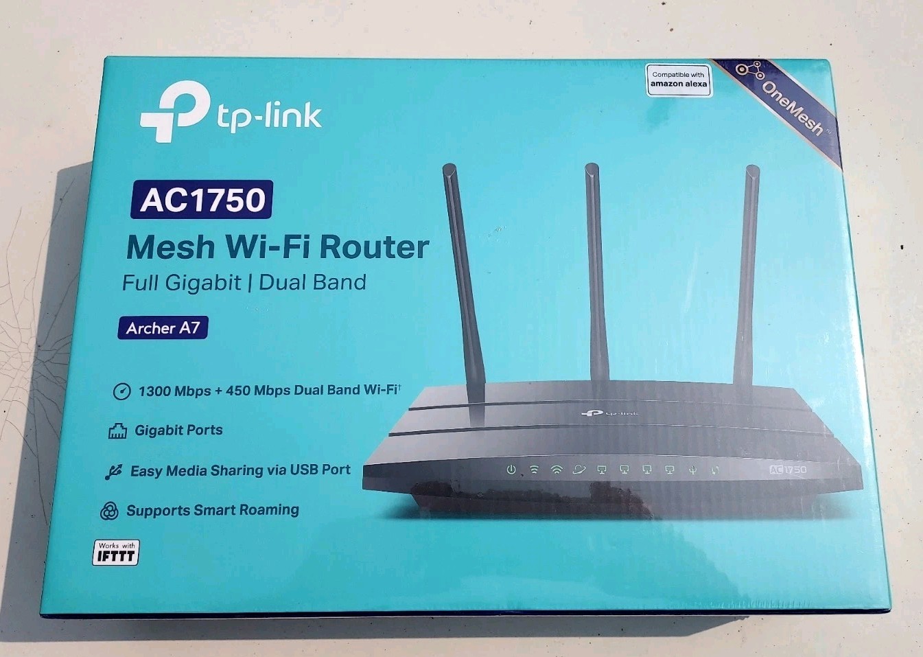 TP-Link Archer AC1750 WiFi Router - Dualband Gigabit, Qualcomm inside -Archer A7