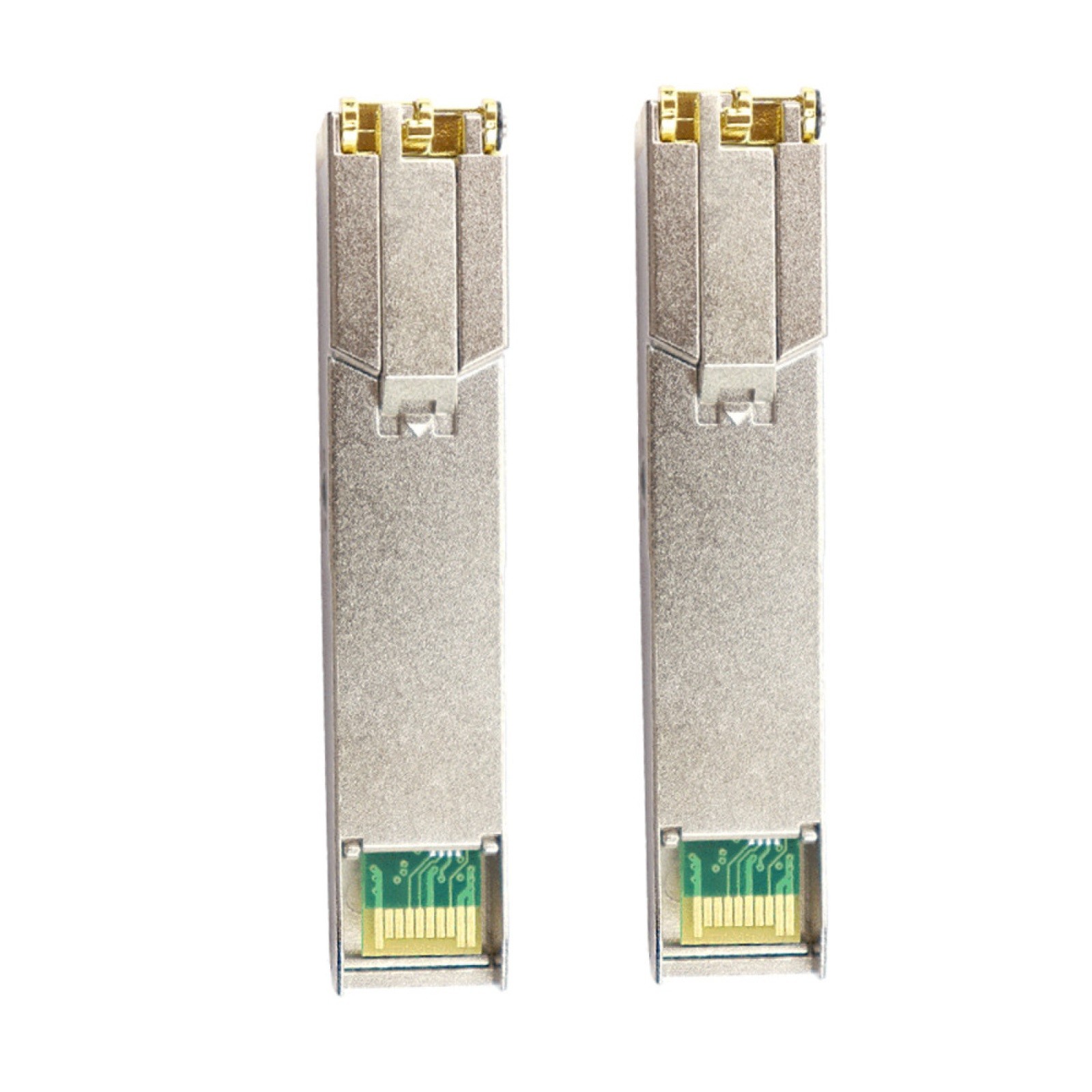 2Pcs 1000BASE-T Gigabit SFP to RJ45 Copper Ethernet Modular Transceiver H
