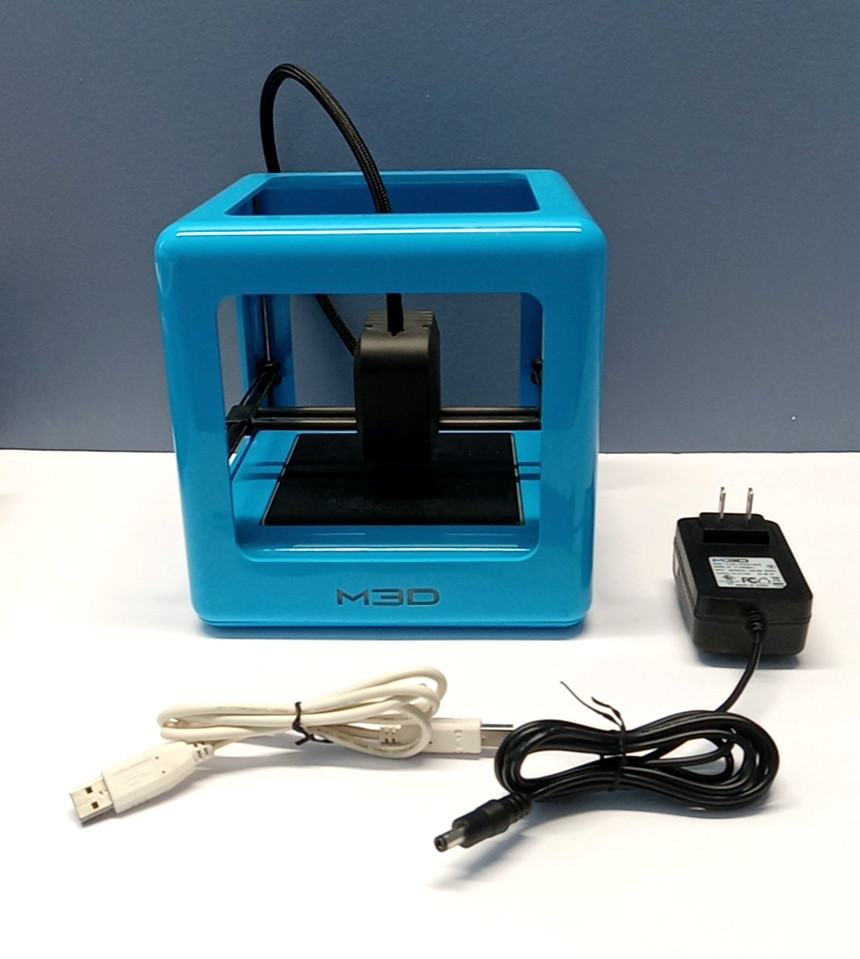 M3D The Micro 3D Printer USB w/ Power Adapter USB Cable