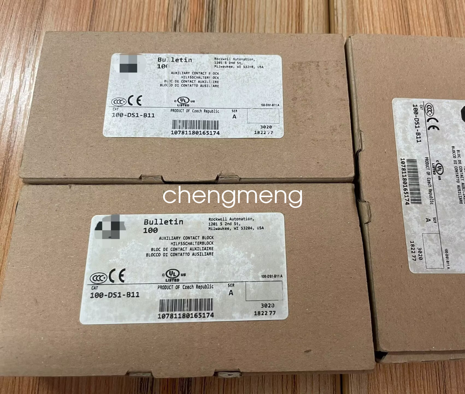 1PC NEW 100-DS1-11 Contactor Auxiliary Via FedEx or DHL