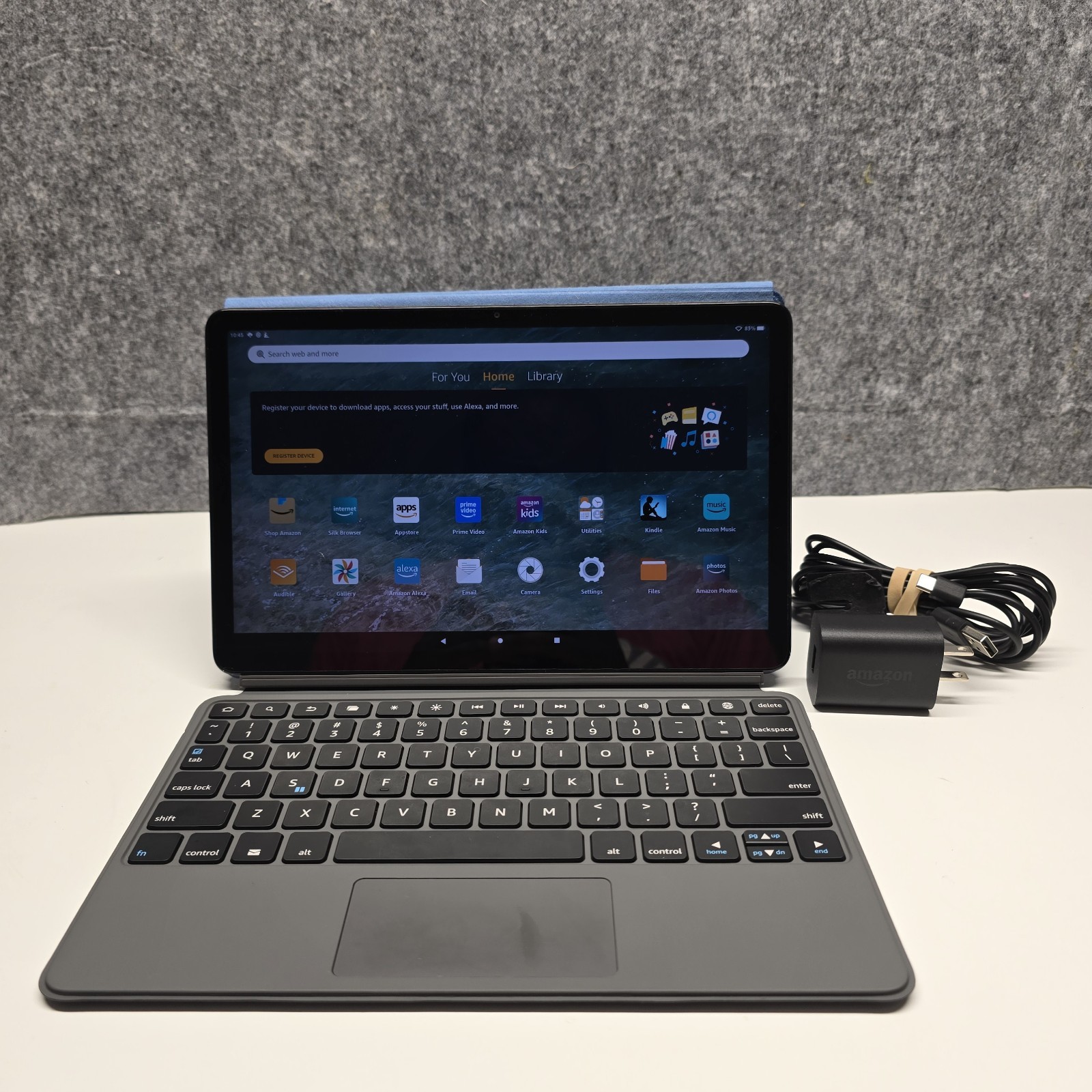 Amazon Fire Max 11 13th Gen 64GB Wi-Fi Tablet + Keyboard Folio Bundle