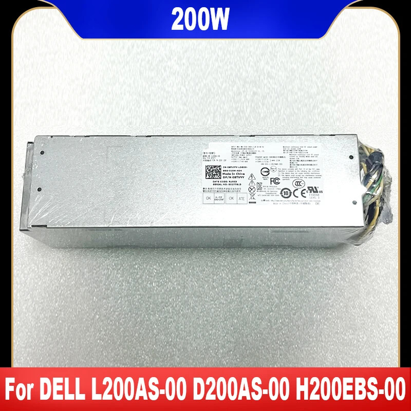 For DELL 200W Power Supply H200EBS-01 0K92TW 6P+4P+4P