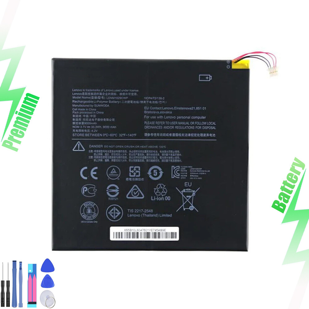 New LENM1029CWP Battery for Lenovo IdeaPad Miix 310-10ICR 5B10L13923