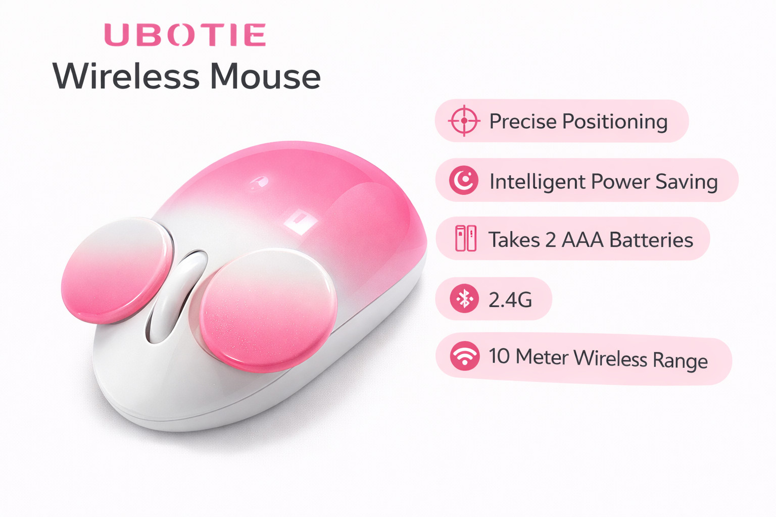 UBOTIE  X5 wireless 2.4G mouse