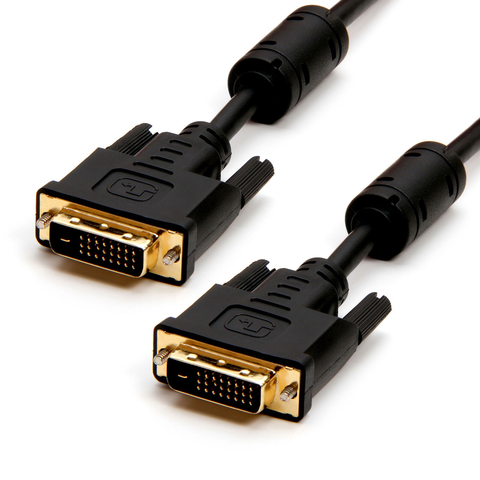 10FT DVI-D Male to Male Cable Digital Dual-Link Monitor Cord PC Laptop Projector