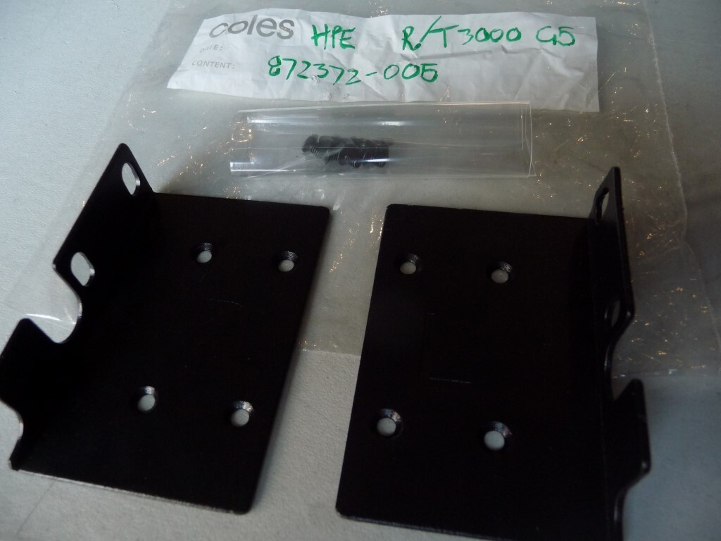 AU SELLER HPE R/T3000 G5 UPS Rack Mount Bracket Ears Kit 872372-005
