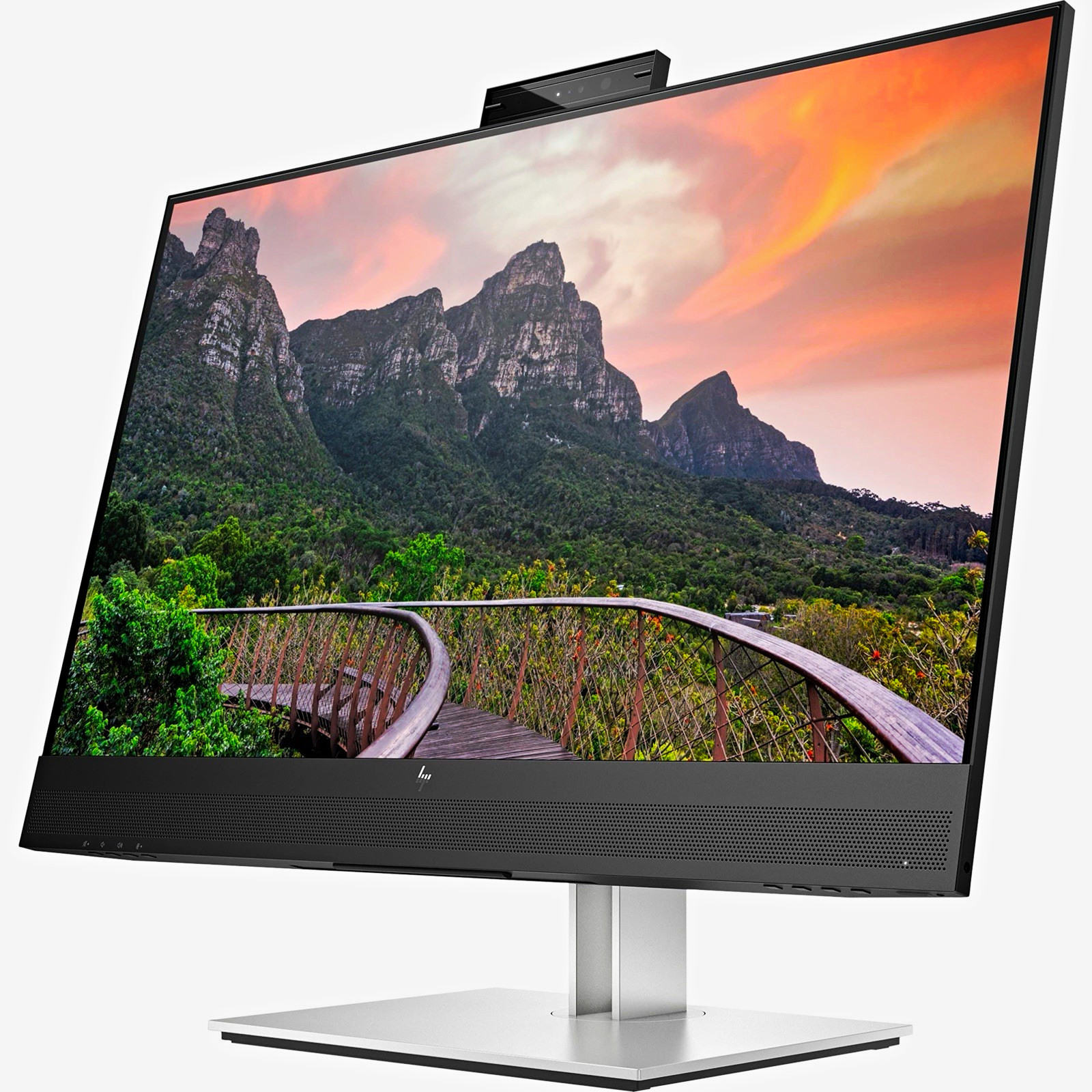 HP E27m G4 27in All-in-One Monitor, Silver, Built-in Camera, Office
