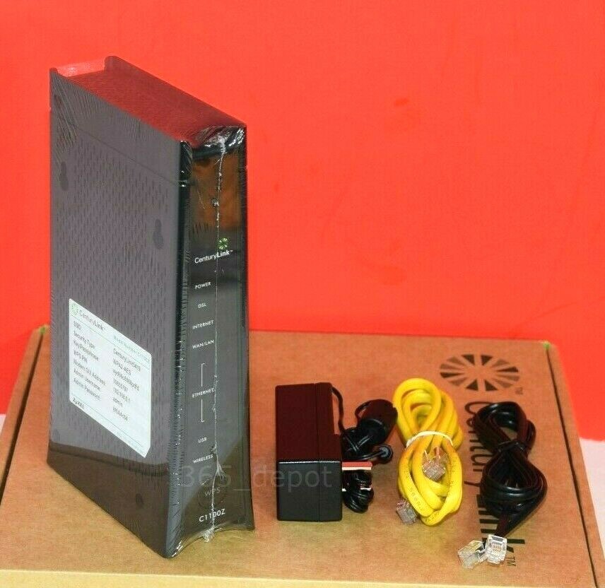 CenturyLink ZyXEL C1100Z 802.11n Wireless Modem Router ADSL2+ VDSL/ GPON UPDATED