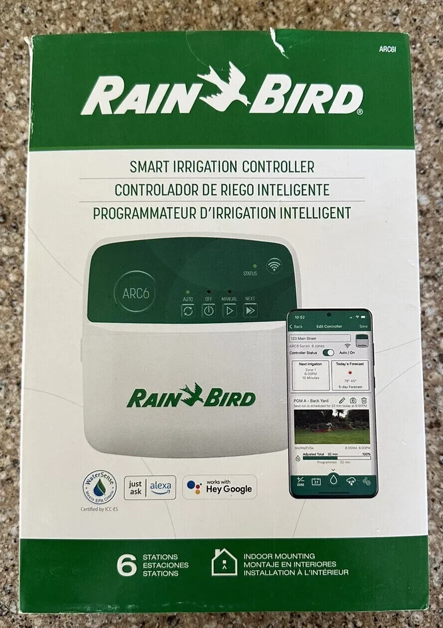 Rain Bird ARC6l Irrigation Controller - BRAND NEW FACTORY SEALED
